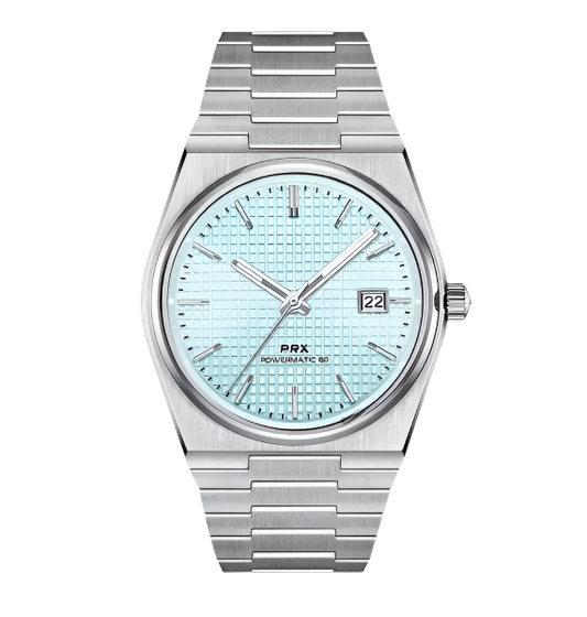 Seiko 'PRX' Powermatic 80 Light Blue