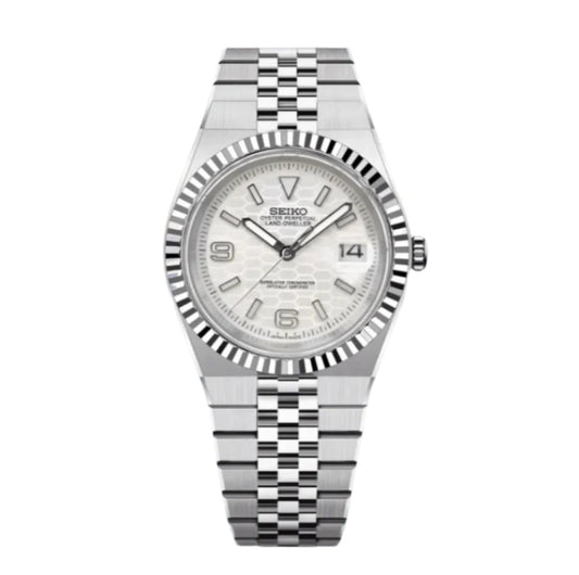 Seiko 'Land Dweller' White Dial