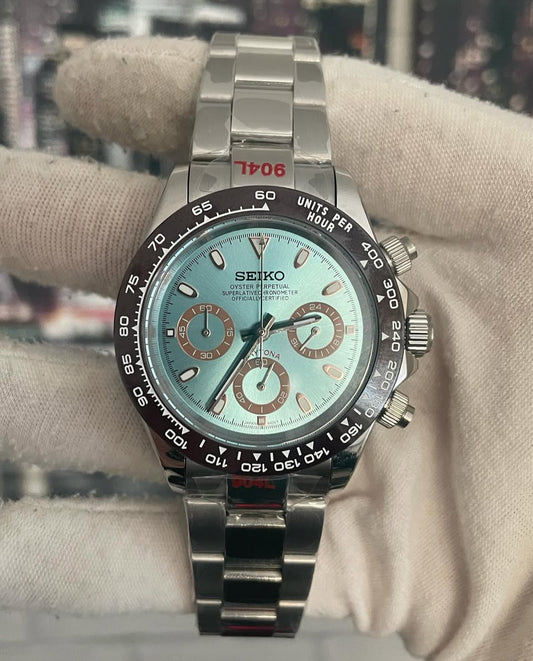 Seiko Daytona 'Platinum' Bronze Bezel