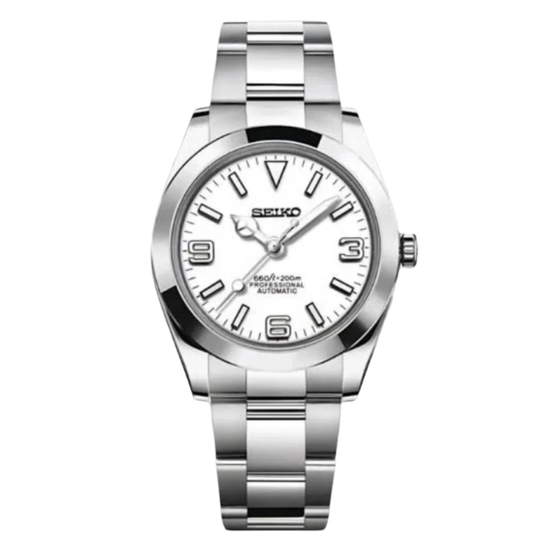 Seiko Explorer I White Dial