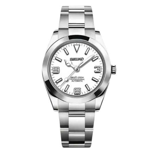 Seiko Explorer I White Dial