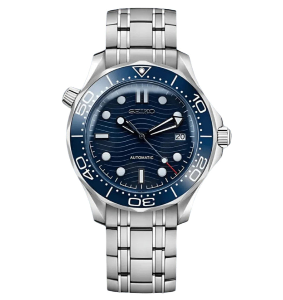 Seiko Seamaster Navy