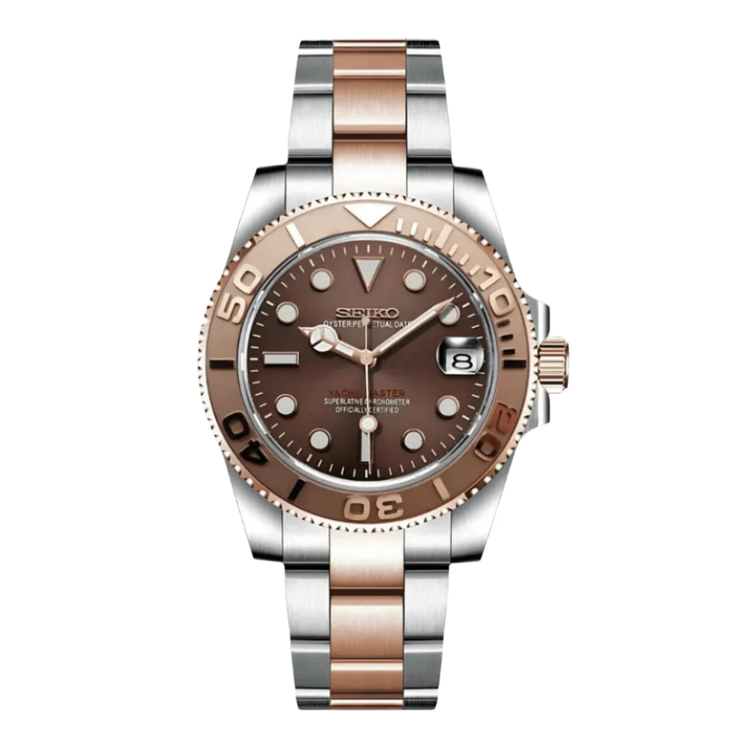 Seiko Yacht Master I Rose & Silver