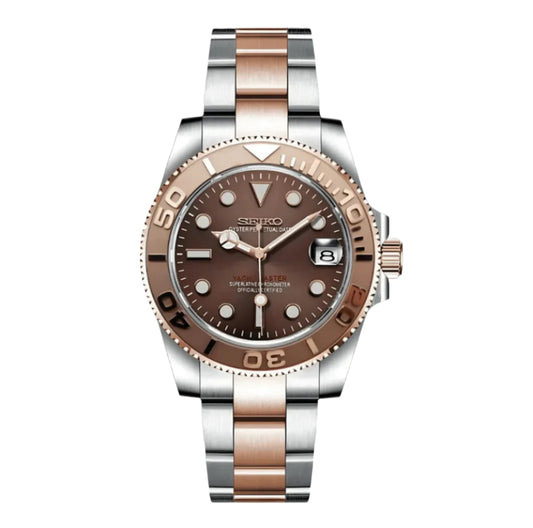 Seiko Yacht Master I Rose & Silver