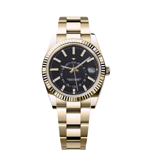 Seiko Sky Dweller Gold & Black