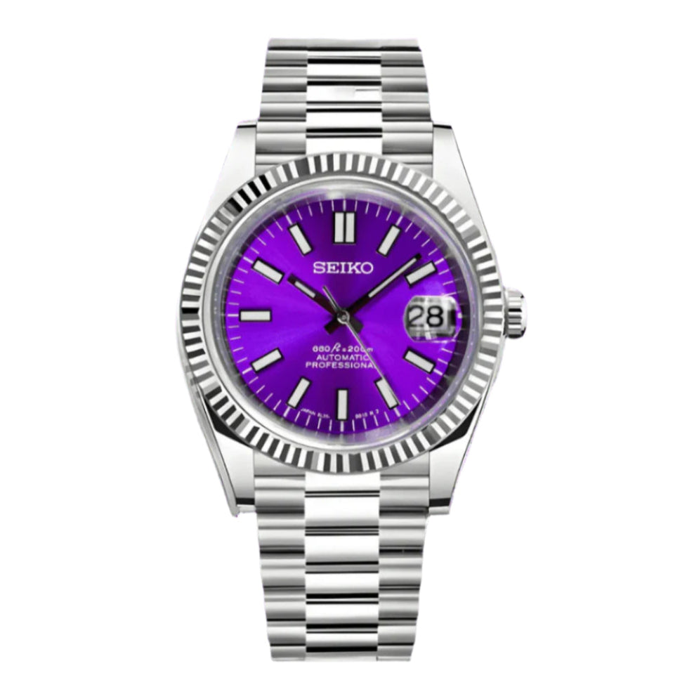 Seiko Datejust Purple