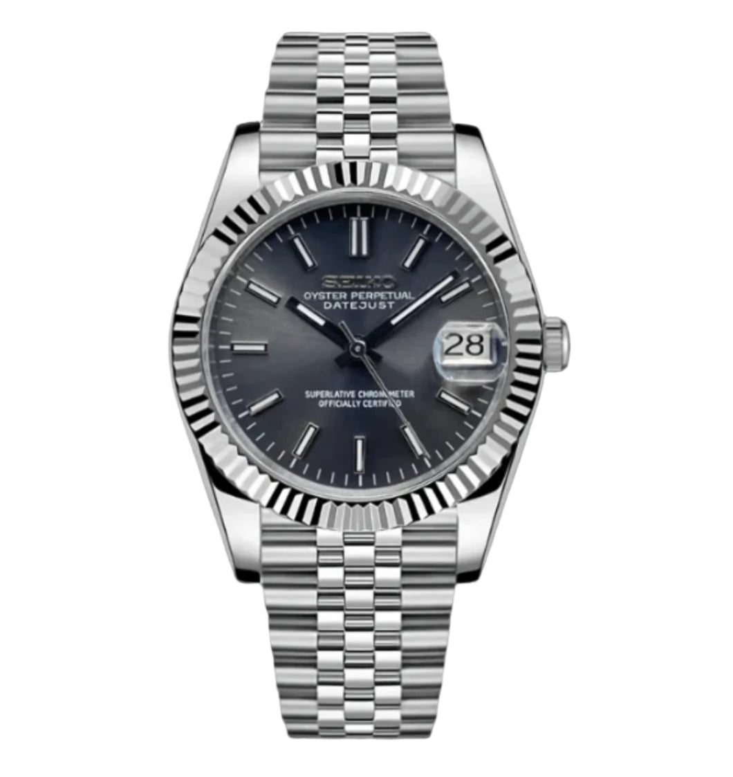 Seiko Datejust Dark Grey