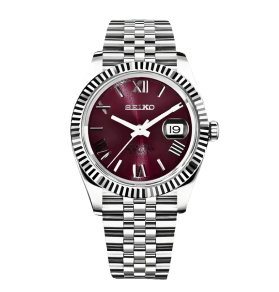 Seiko Datejust Purple Roman Numeral