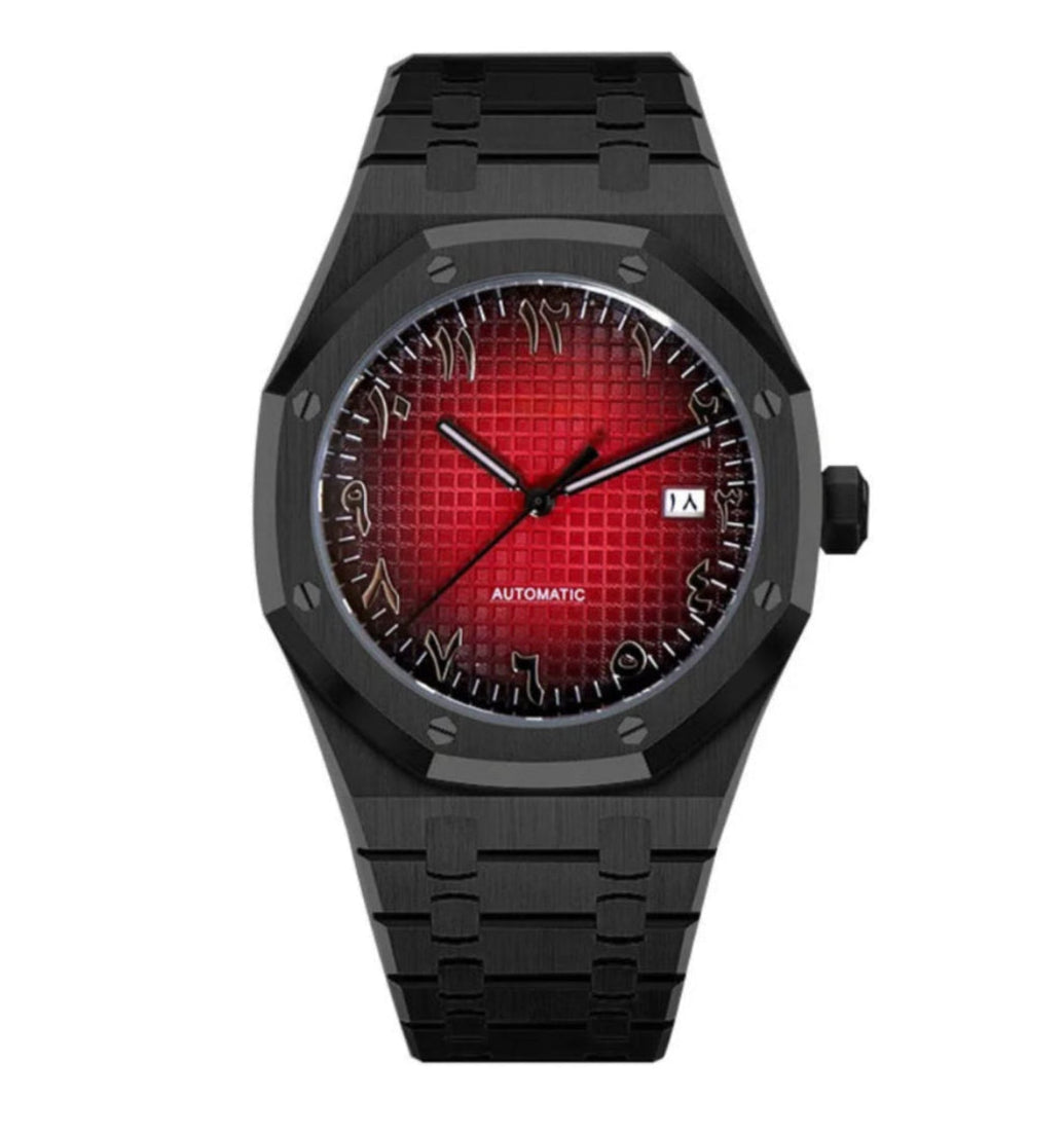 Seiko Royal Oak Red & Black Arabic