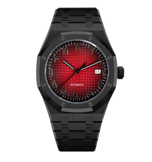 Seiko Royal Oak Red & Black Arabic