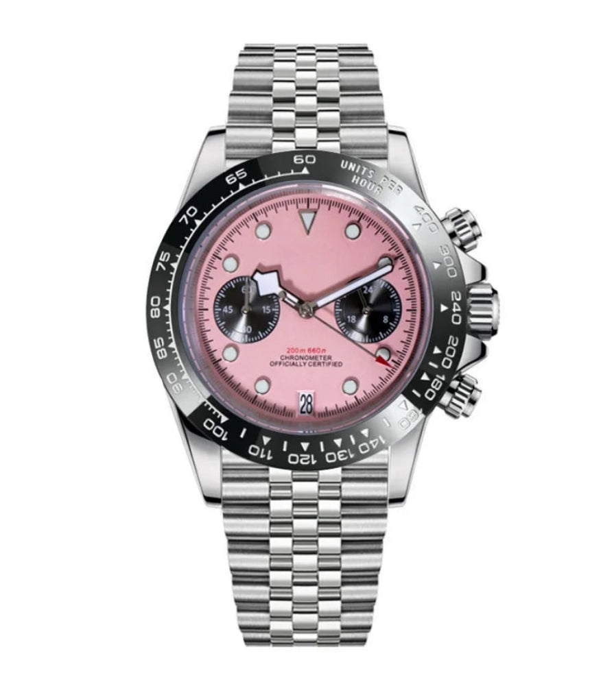Seiko 'Black Bay Chrono' Pink