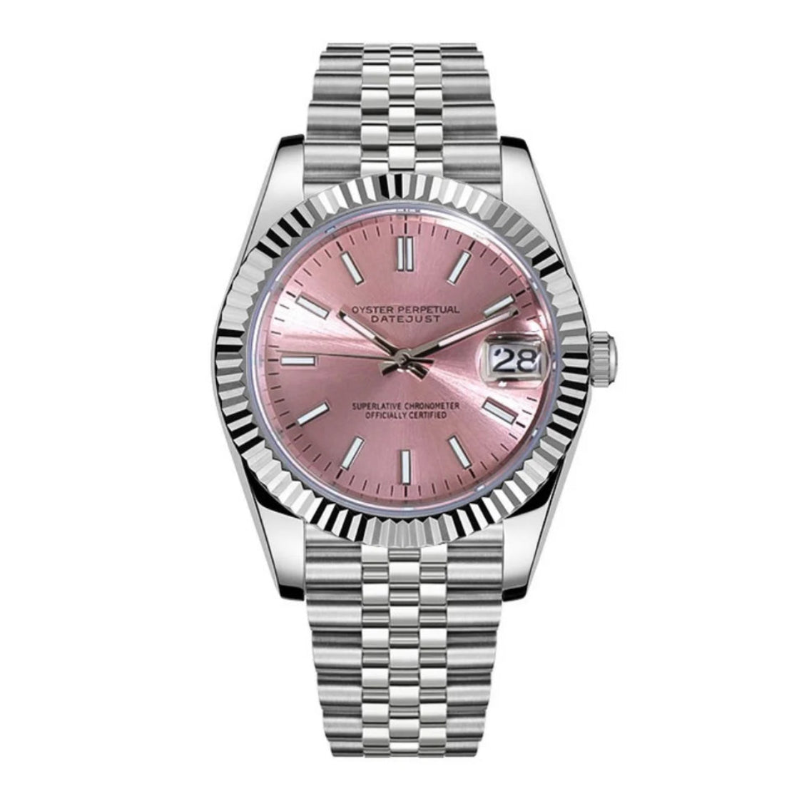 Seiko Datejust Pink