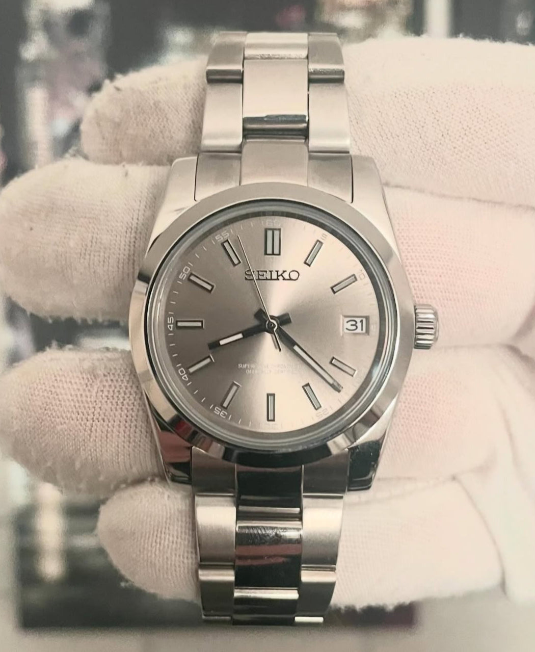 Seiko Oyster Perpetual Silver Dial