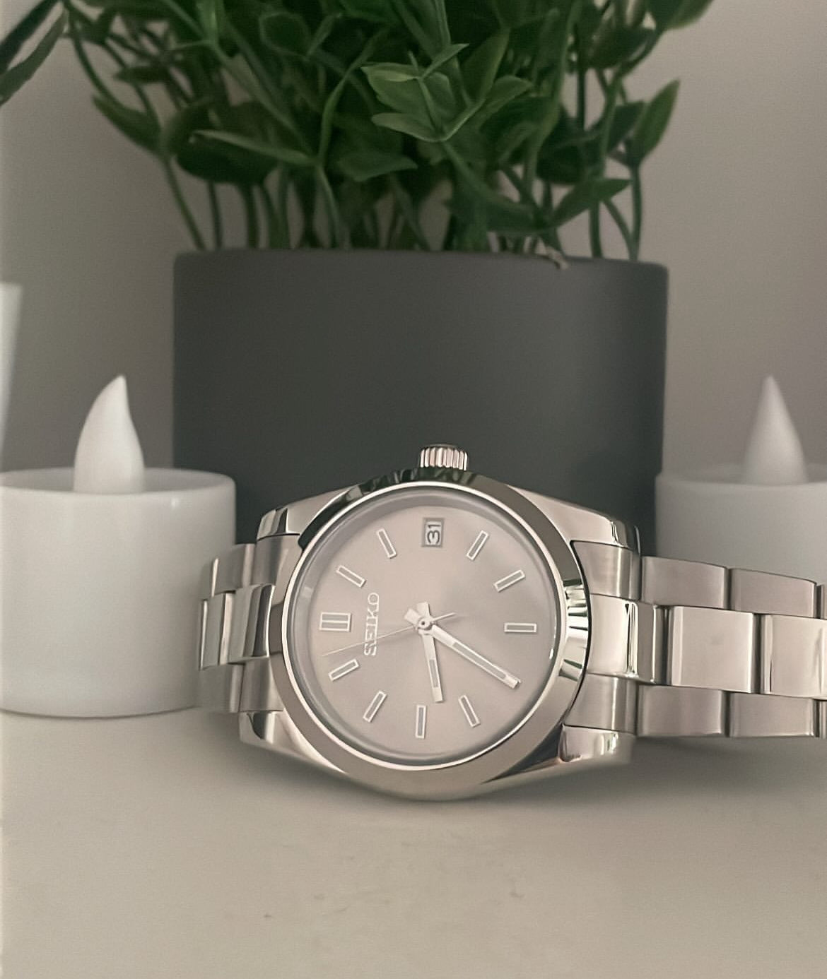 Seiko Oyster Perpetual Silver Dial