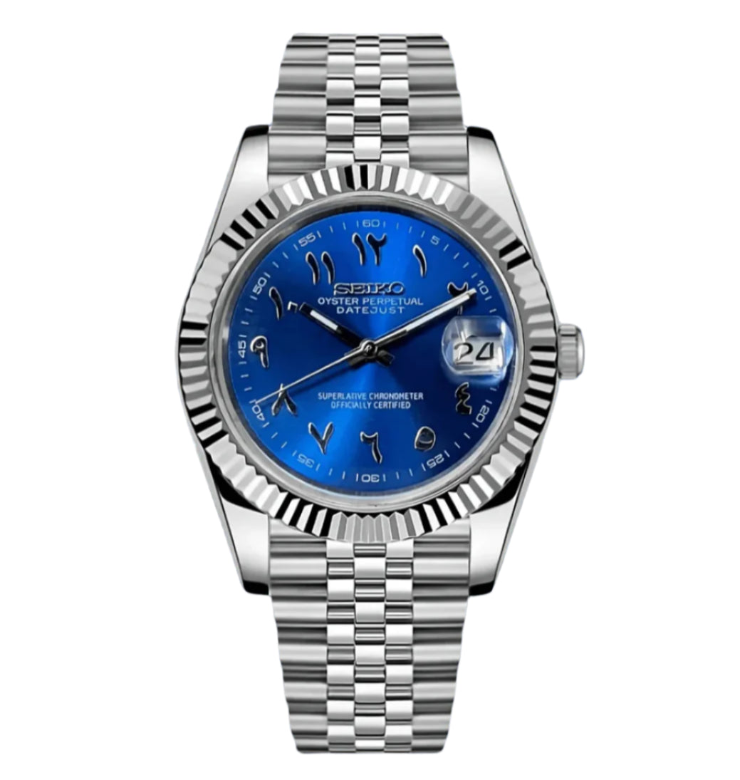 Seiko Datejust Arabic Navy