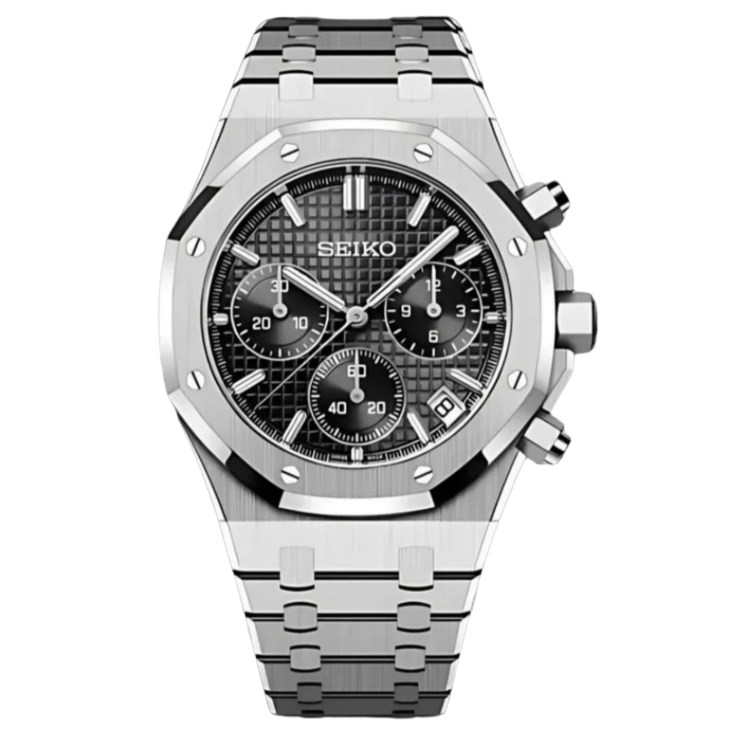 Seiko Royal Oak Chronograph Black