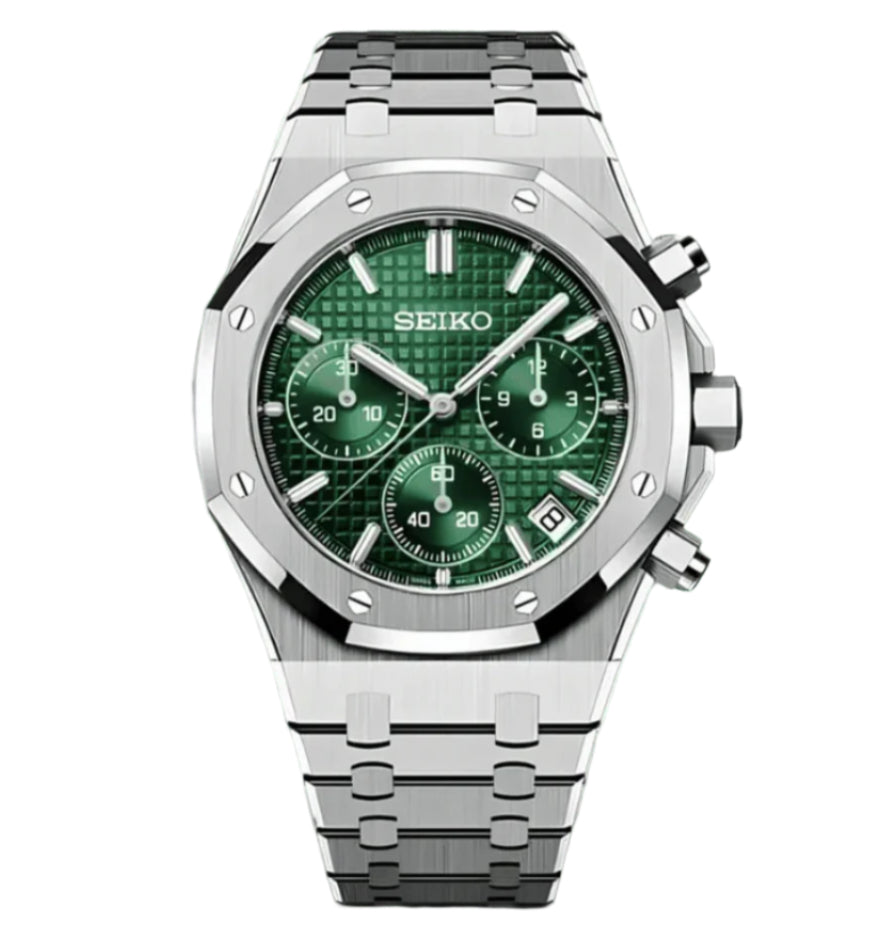 Seiko Royal Oak Chronograph Green