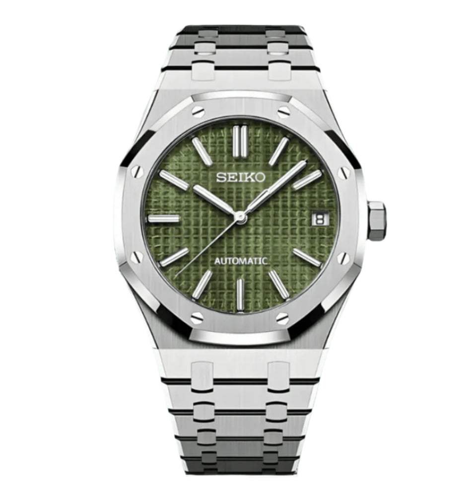 Seiko Royal Oak Olive Dial