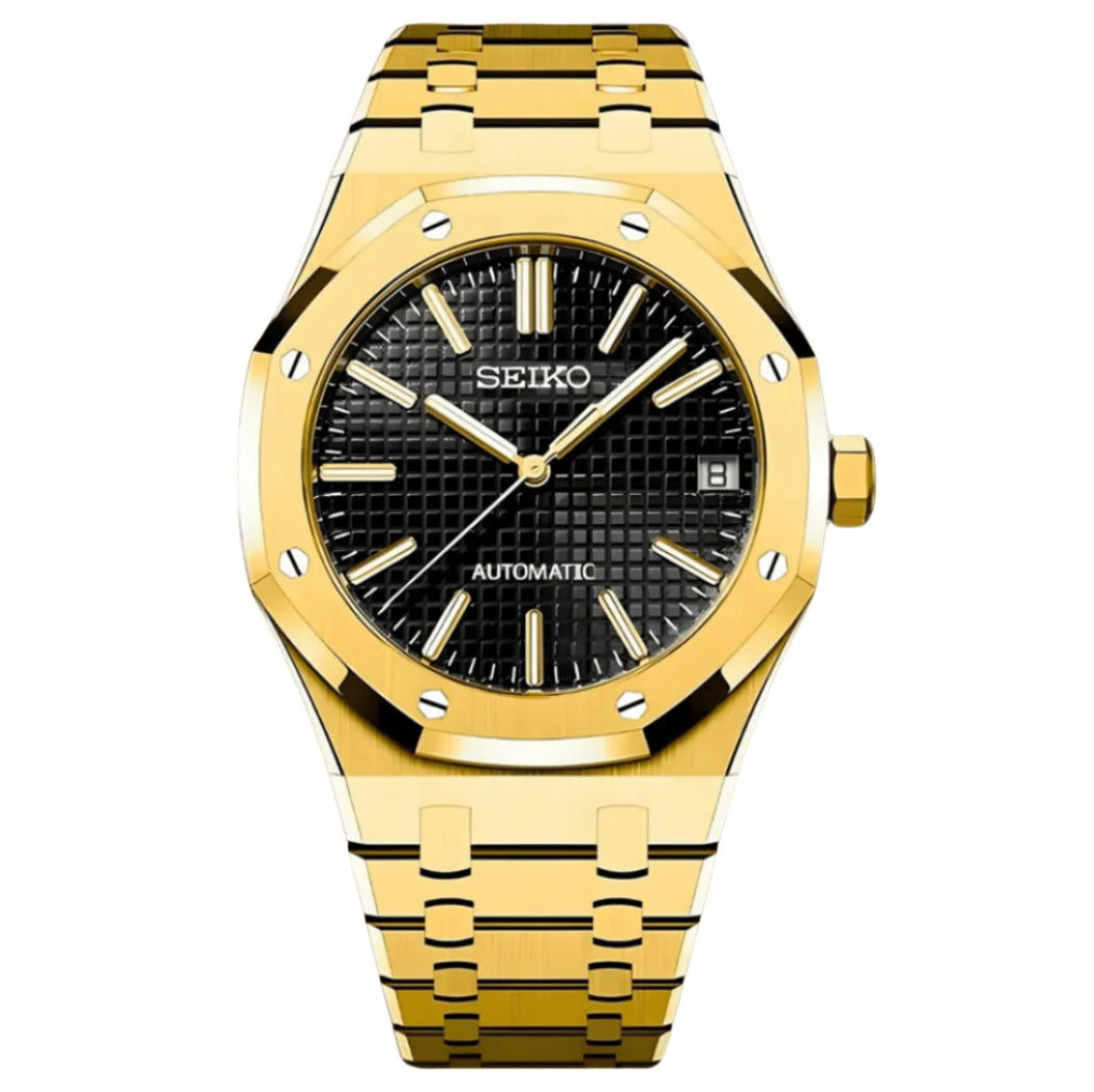 Seiko Royal Oak Gold & Black