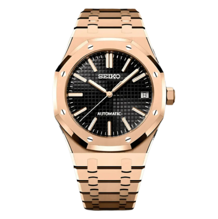Seiko Royal Oak Rose Gold & Black