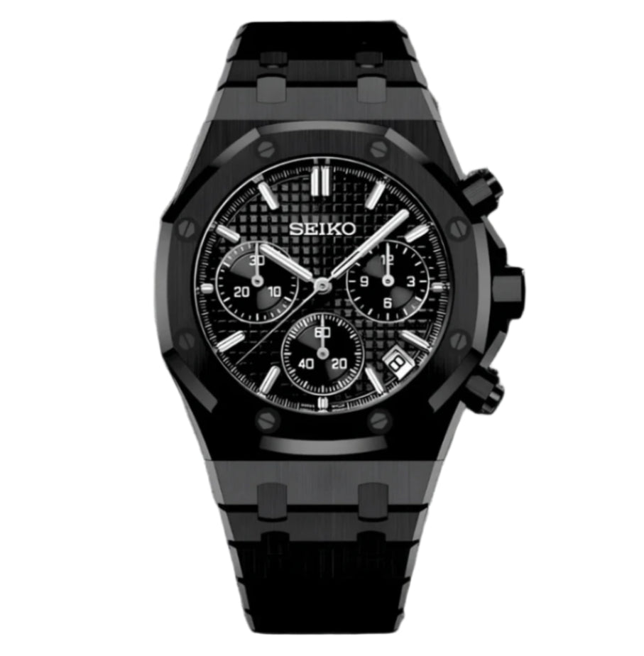 Seiko Royal Oak Chronograph All Black