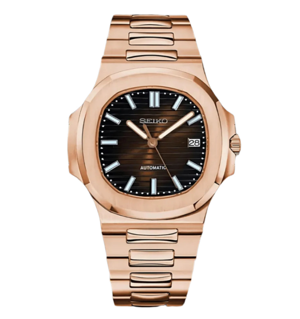 Seiko Nautilus Rose & Chocolate Dial