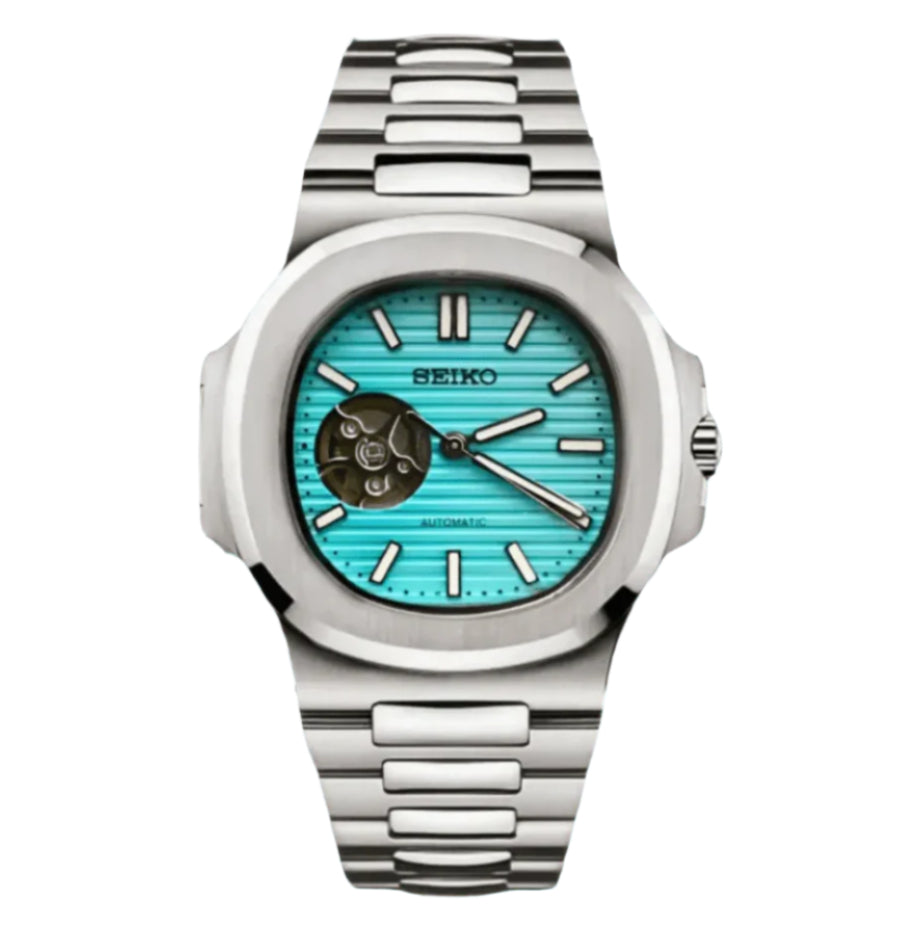 Seiko Nautilus Open Heart Turquoise
