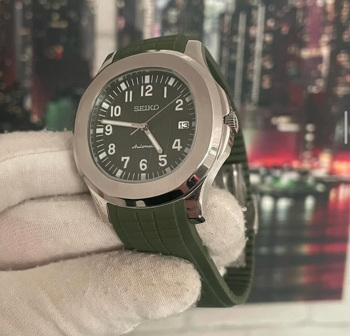 Seiko Aquanaut Green