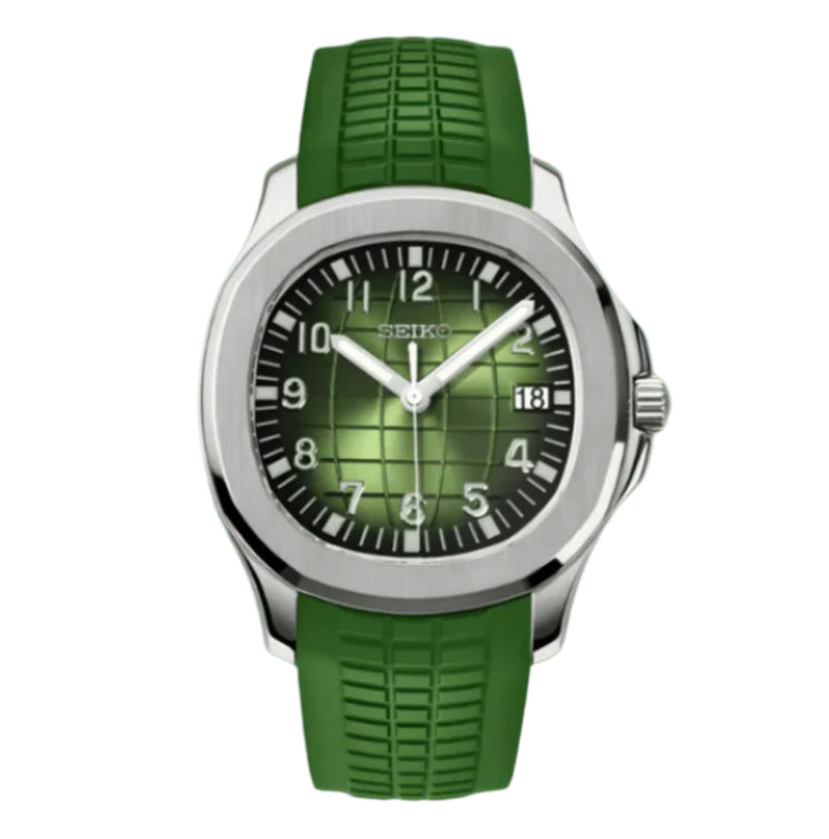 Seiko Aquanaut Sunburst Green