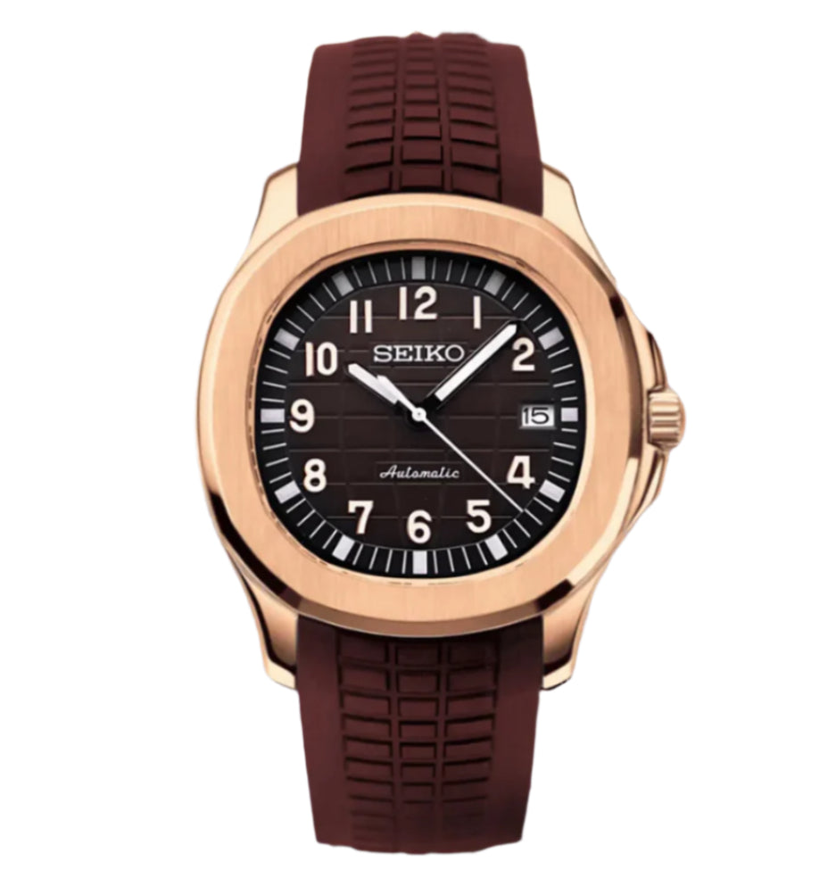 Seiko Aquanaut Rose & Chocolate Dial