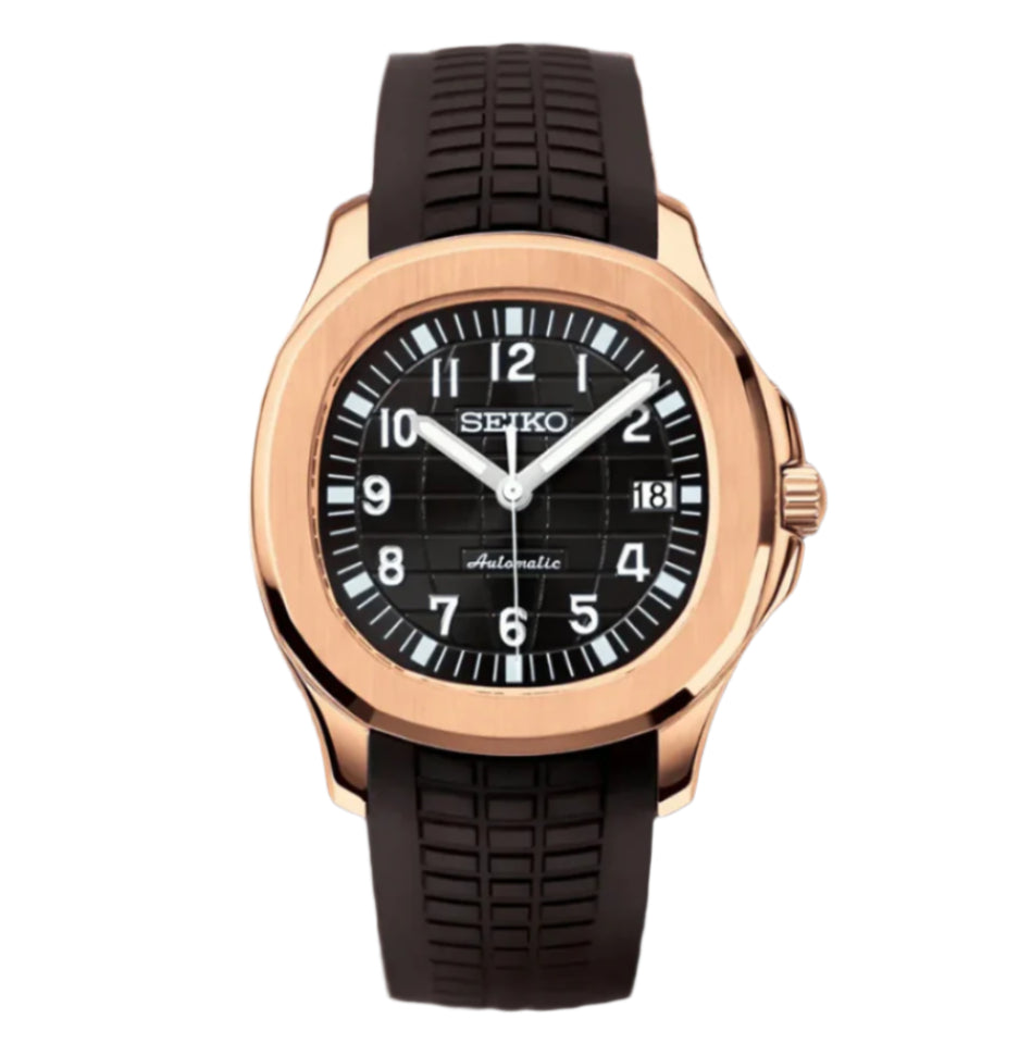 Seiko Aquanaut Rose & Black