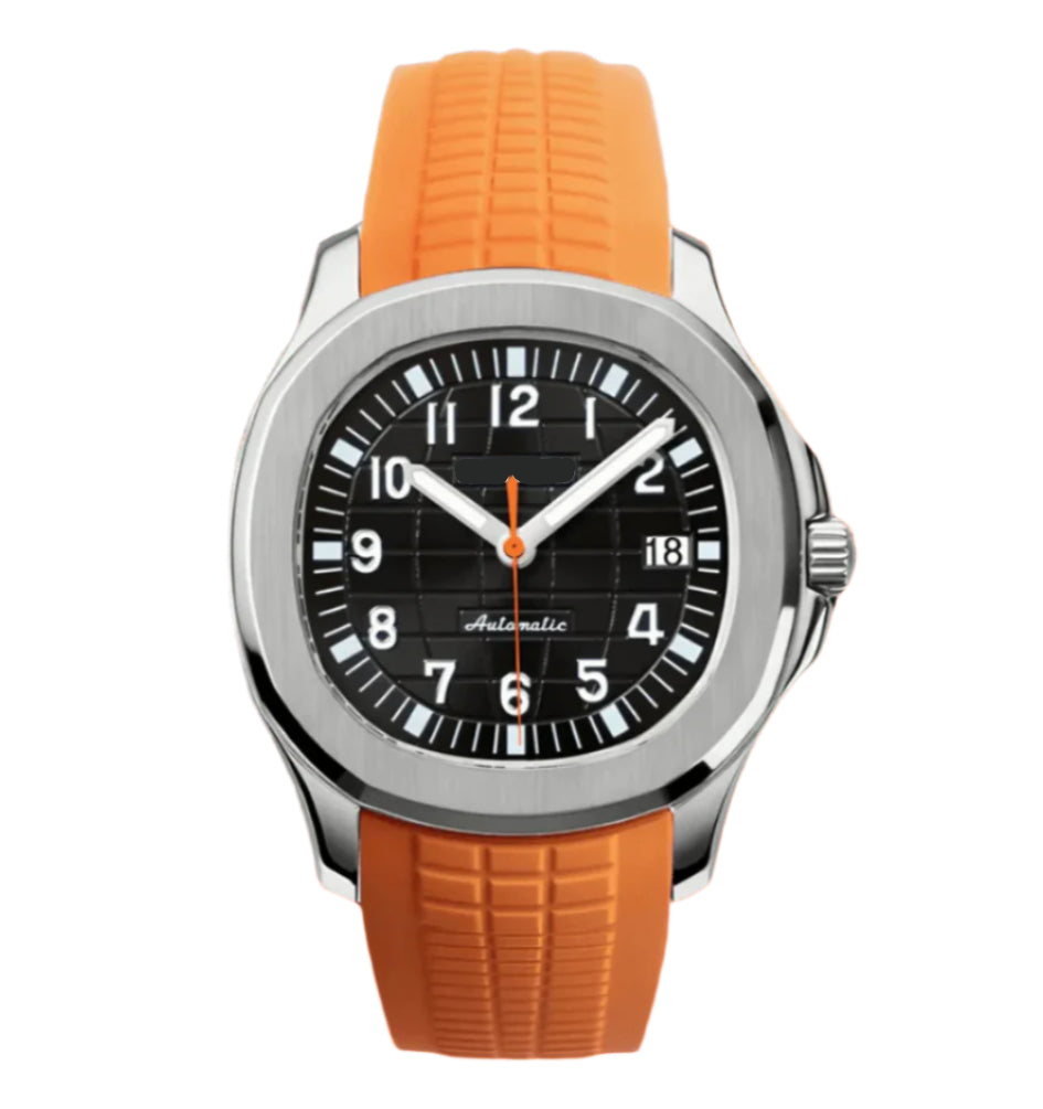 Aquanaut | Orange & Black Mod Watch