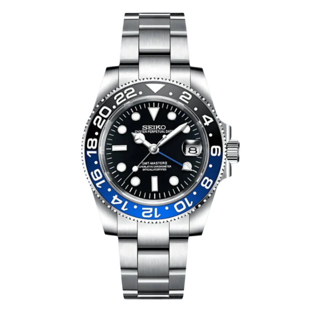 Seiko GMT 'Batman' & 'Batgirl'