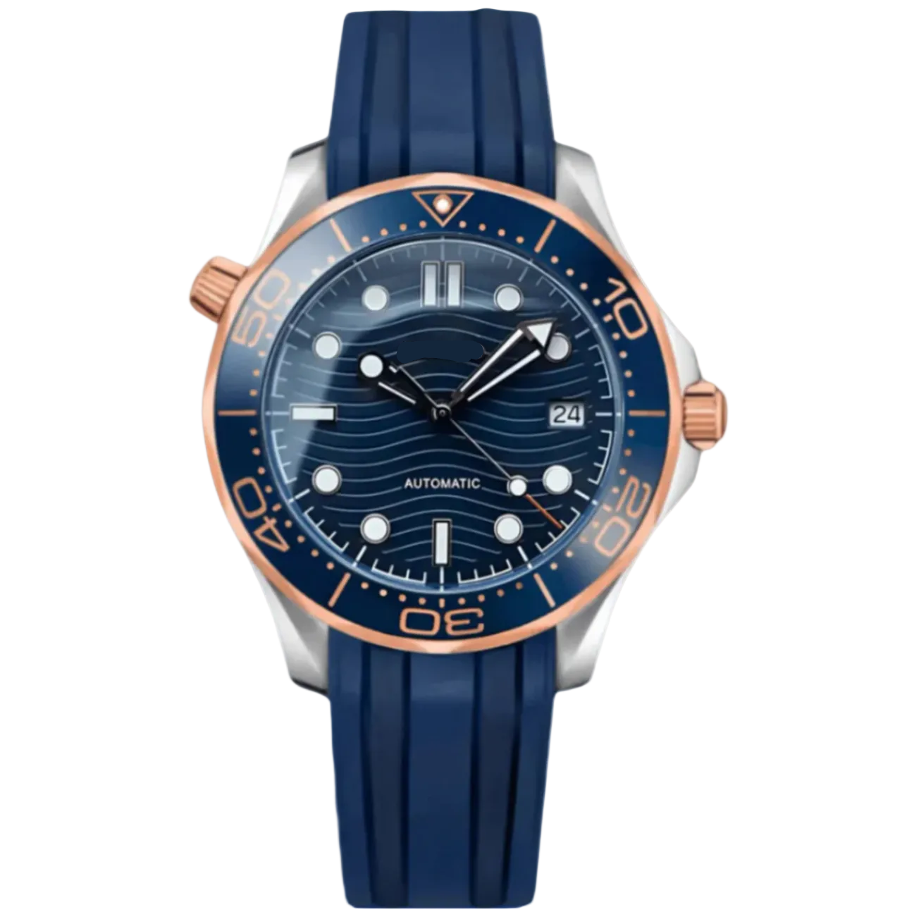 Seamaster Navy & Rose | Watch Mod