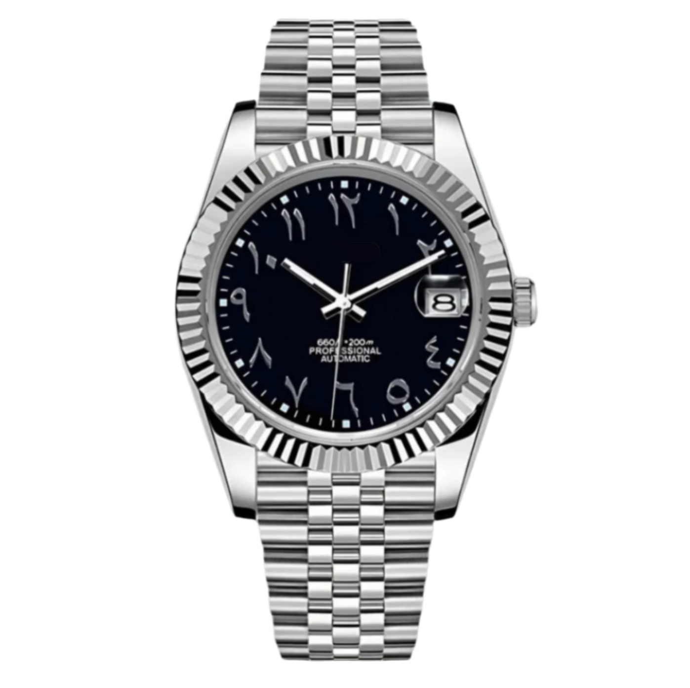 Datejust Black Arabic | Mod Watch