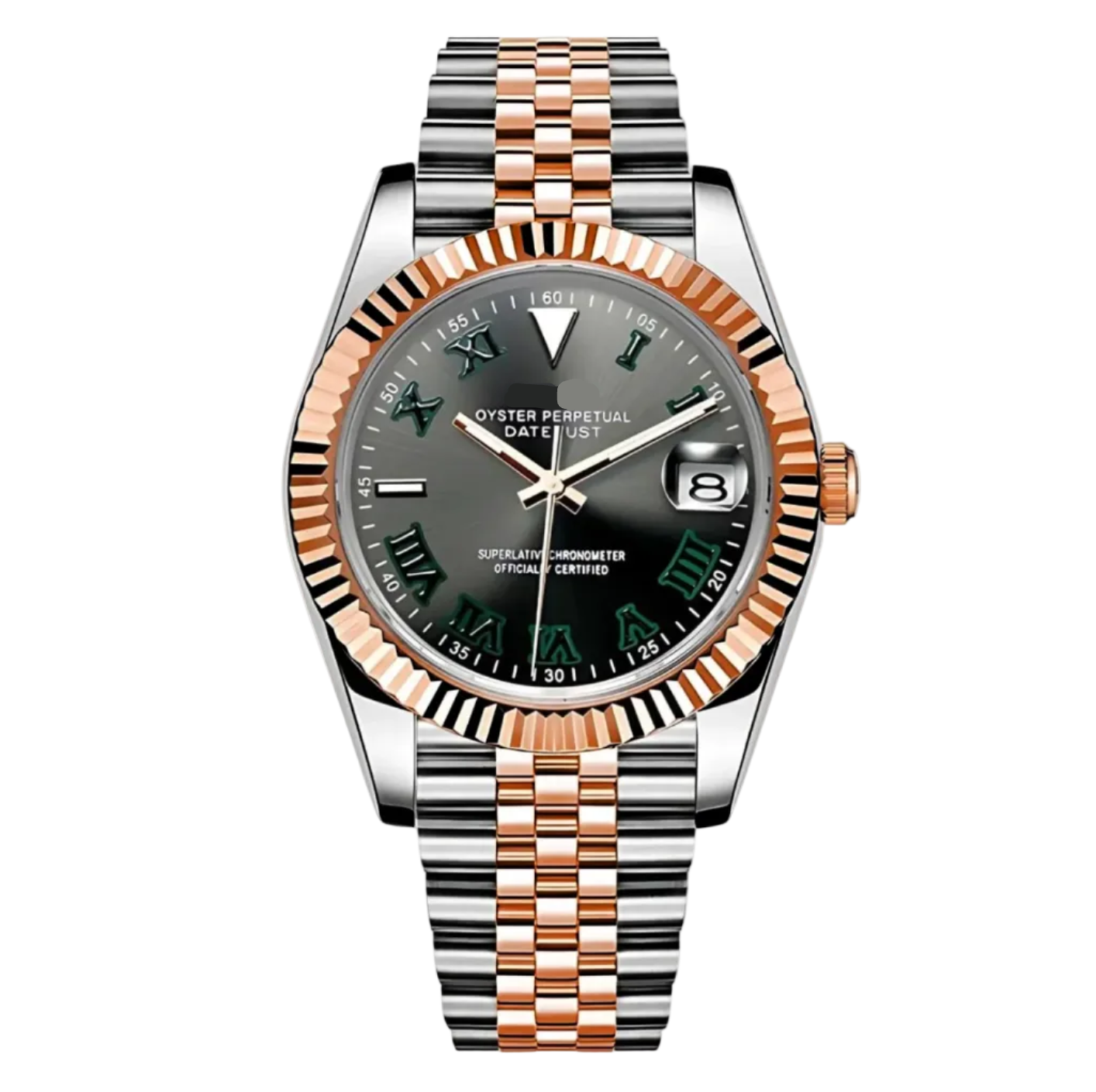 Datejust Two Tone Rose "Wimbledon" | Mod Watch