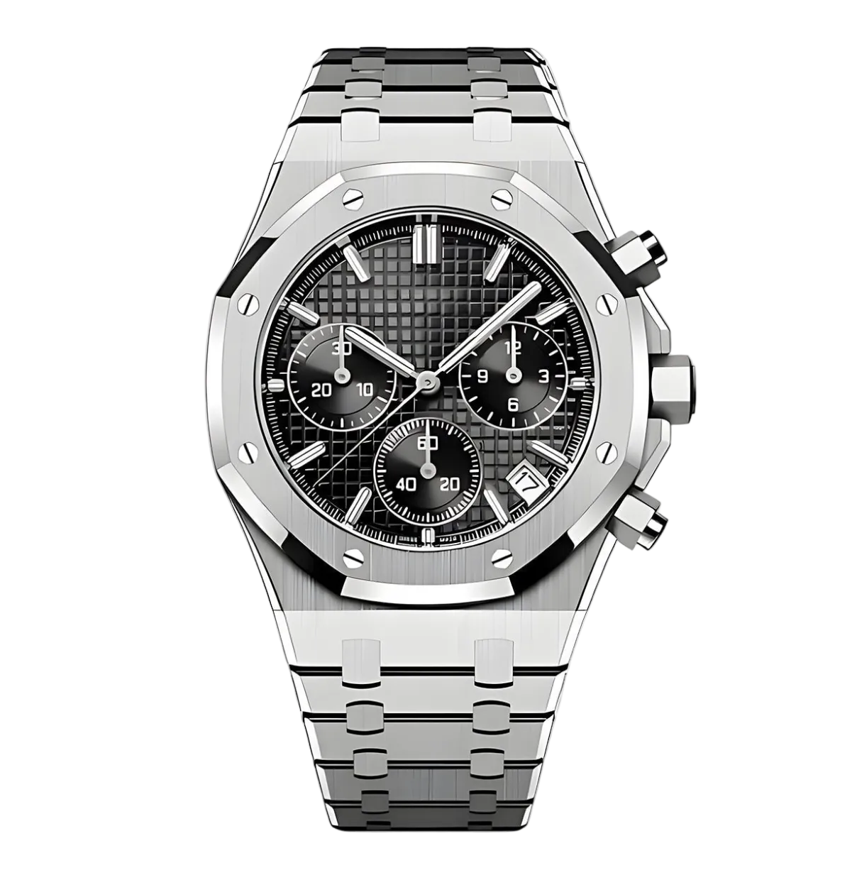 Royal Oak | Black Chronograph Mod Watch