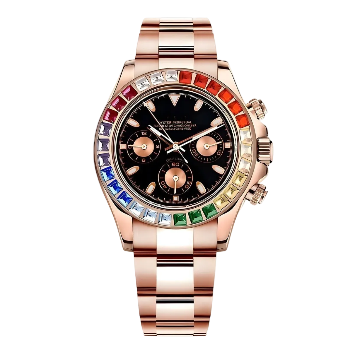 Daytona | "Rainbow" Rose Mod Watch