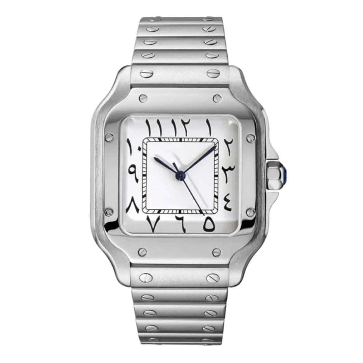 Santeiko | White Arabic Mod Watch