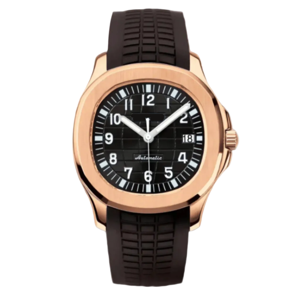 Aquanaut | Rose & Black Mod Watch