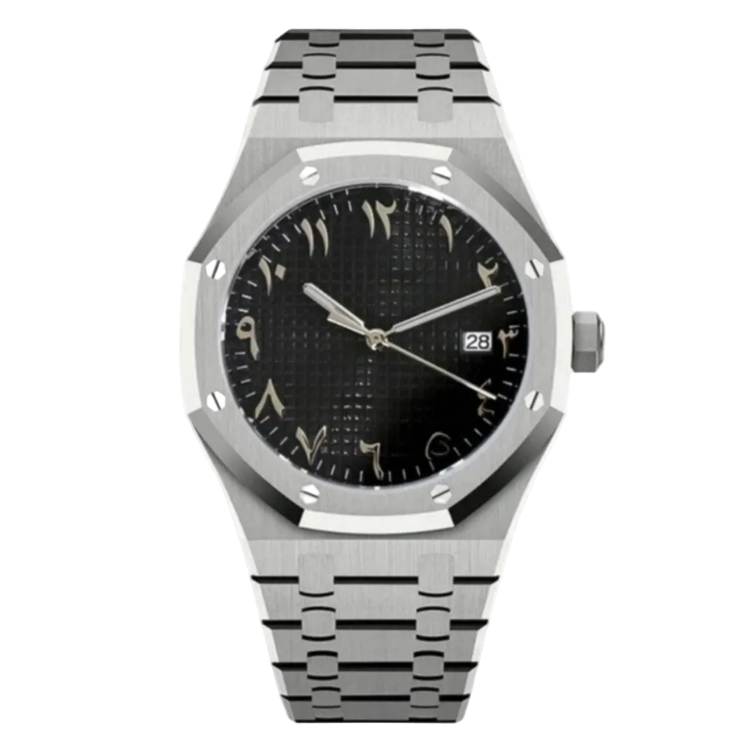 Royal Oak | Black Arabic Mod Watch