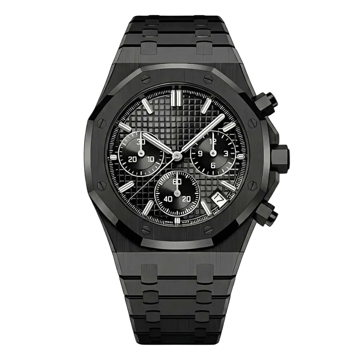 Royal Oak | All Black Chronograph Mod Watch