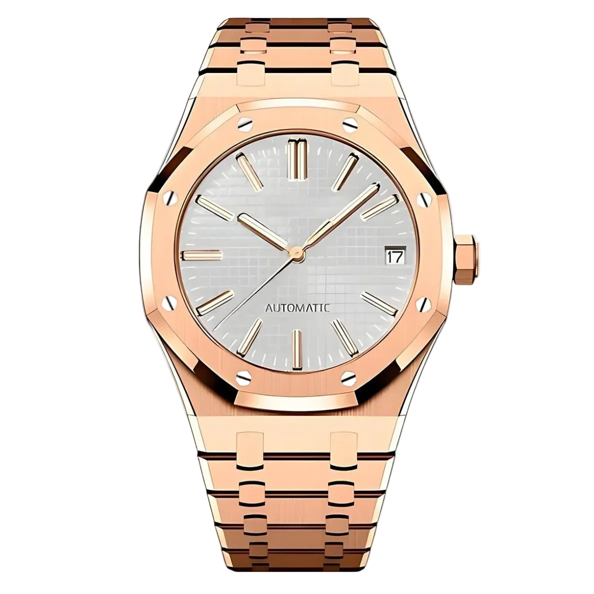 Royal Oak | Rose & White Mod Watch