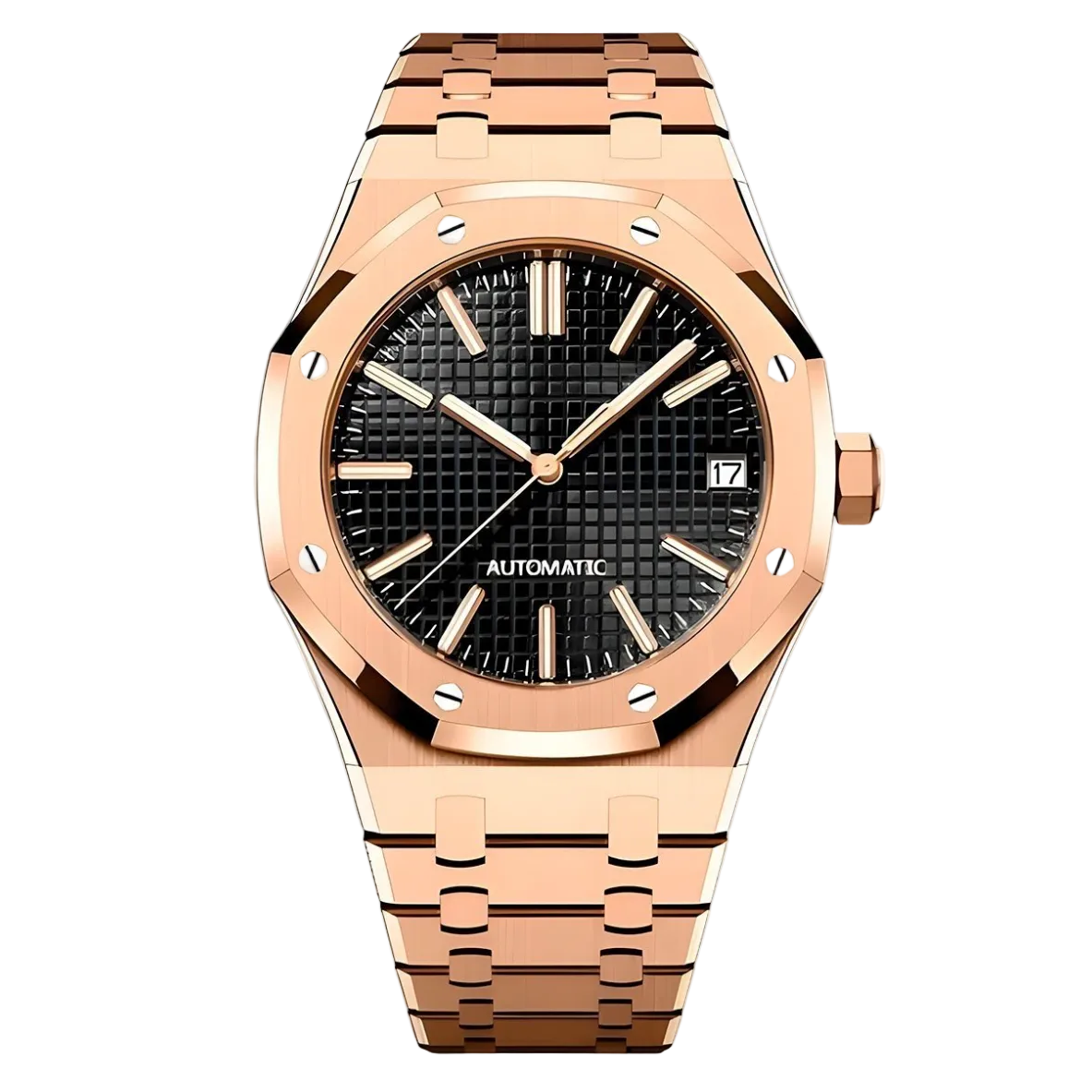Royal Oak | Rose & Black Mod Watch