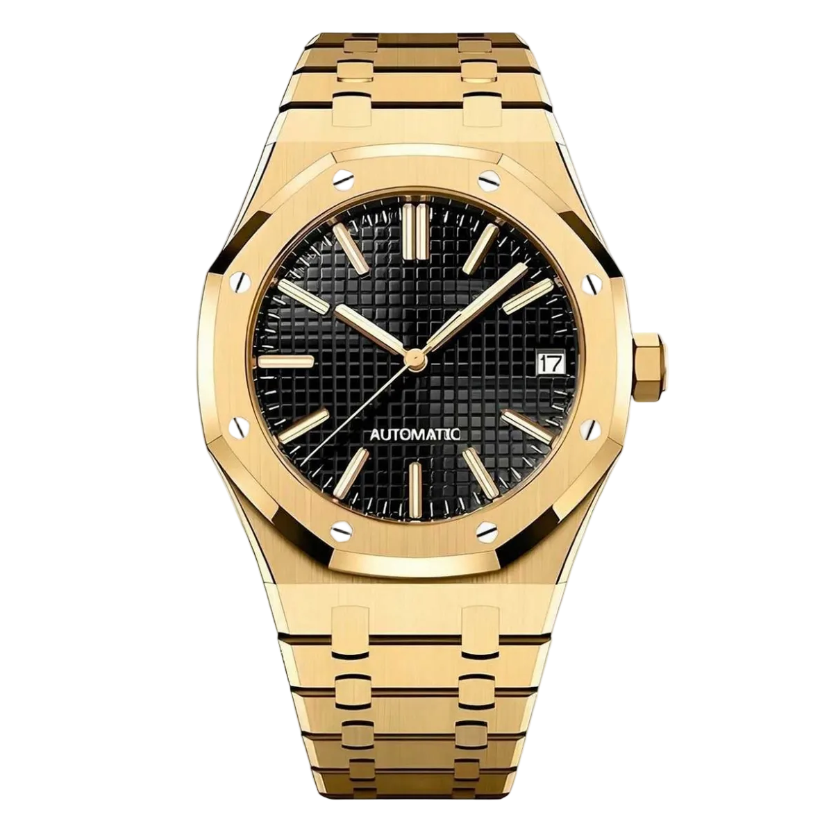 Royal Oak | Gold & Black Mod Watch