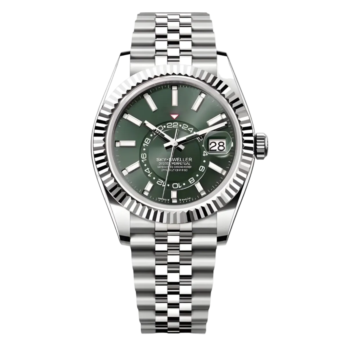 Sky Dweller | Olive Green Mod Watch