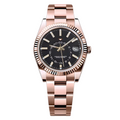 Sky Dweller | Rose & Black Mod Watch