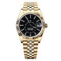 Sky Dweller | Gold & Black Mod Watch