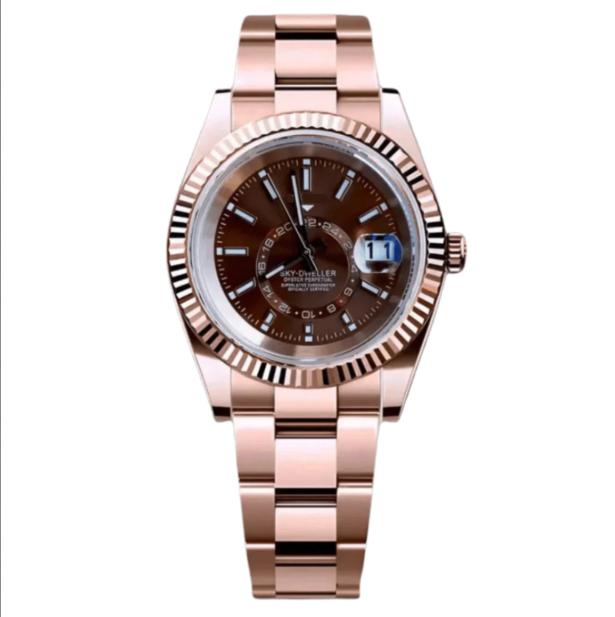 Sky Dweller | Rose & Chocolate Mod Watch