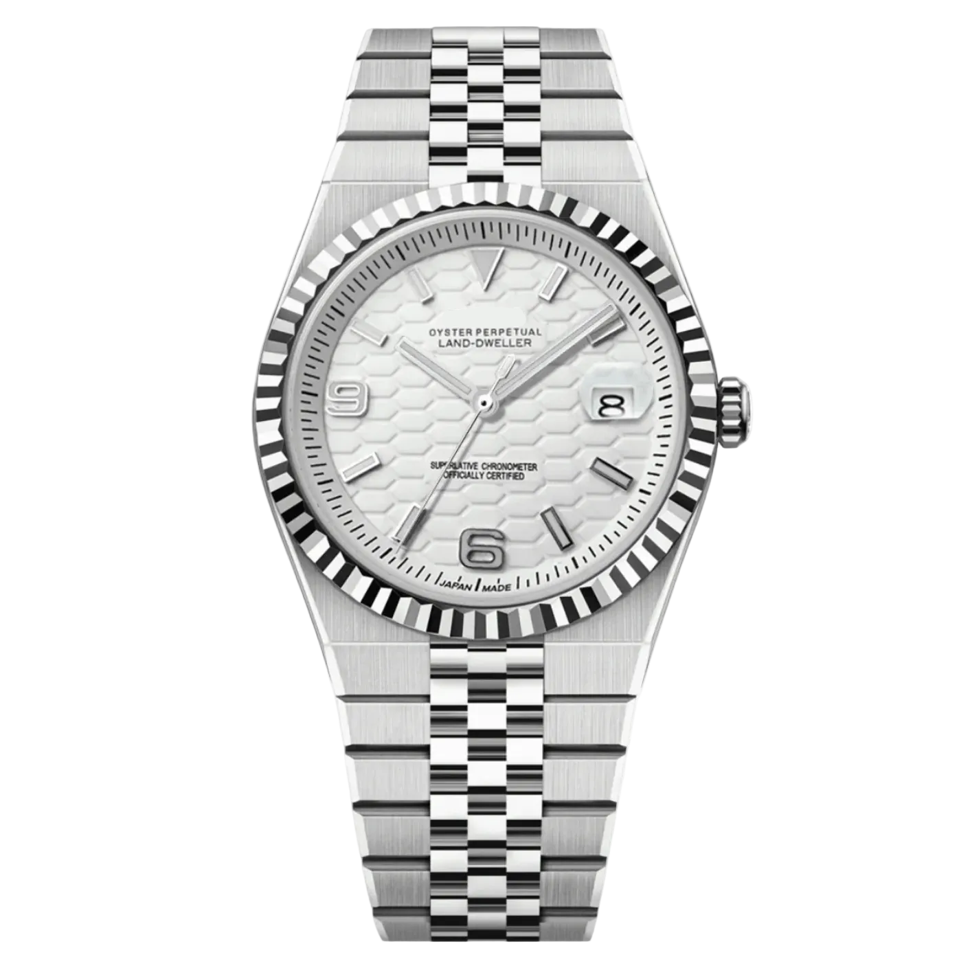 Land Dweller | White Mod Watch